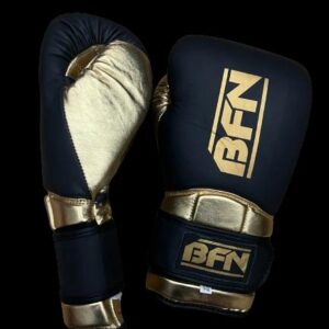 Guante boxeo BFN "GOLD" Negro